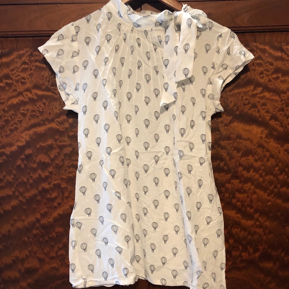 ModCloth hot air balloon blouse NWT UK10